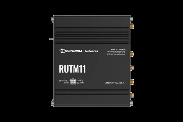 Teltonika industrial 4G LTE CAT6 Router RUTM11