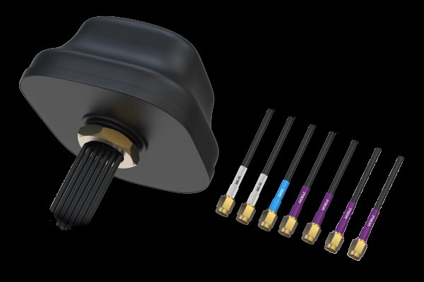 Teltonika 5G COMBO MIMO MOBILE GNSS WIFI ROOF SMA ANTENNA PR1KC640