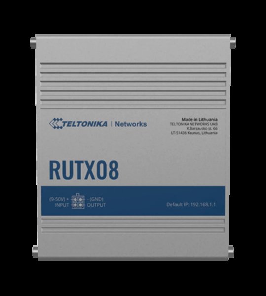 Teltonika industrial Ethernet router RUTX08