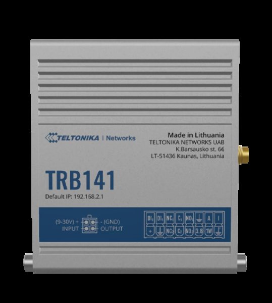 Teltonika industrial rugged GPIO LTE gateway TRB141