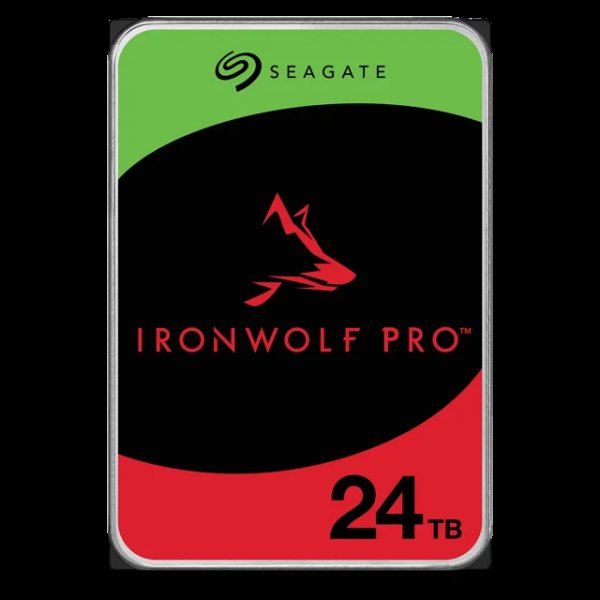 Seagate IronWolf Pro NAS Hard Drive 24TB 512MB