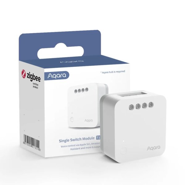 Aqara Single Switch Module T1 – No Neutral