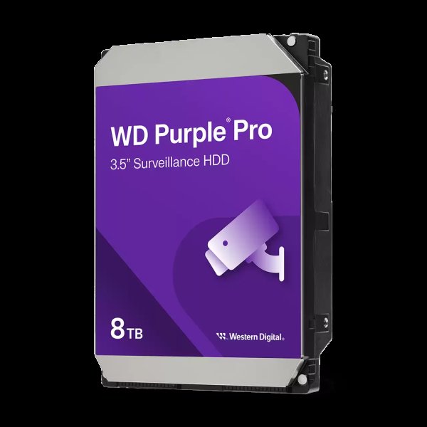 WD Purple Pro Smart Video Hard Drive – 8TB