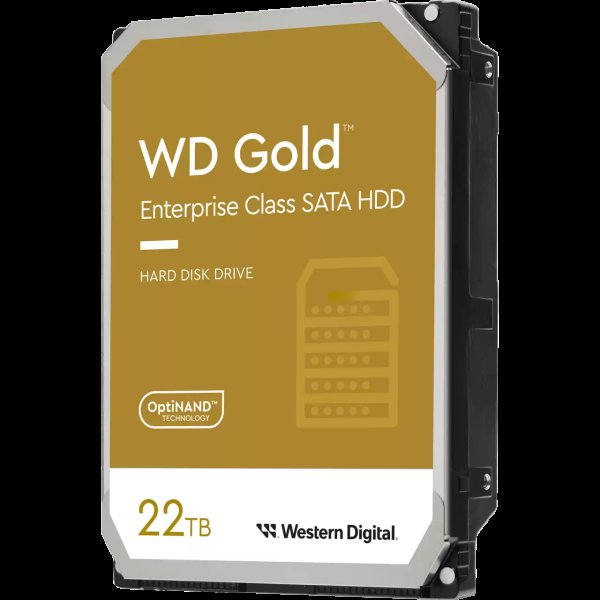 WD Gold Enterprise HDD 22TB 512 MB