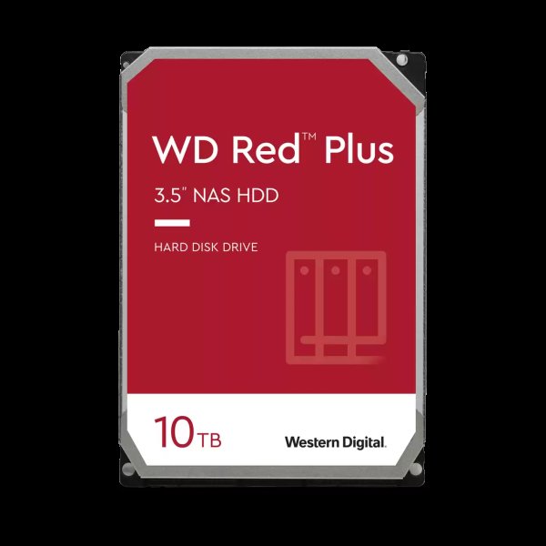 WD Red Plus NAS Hard Drive 10TB 256MB