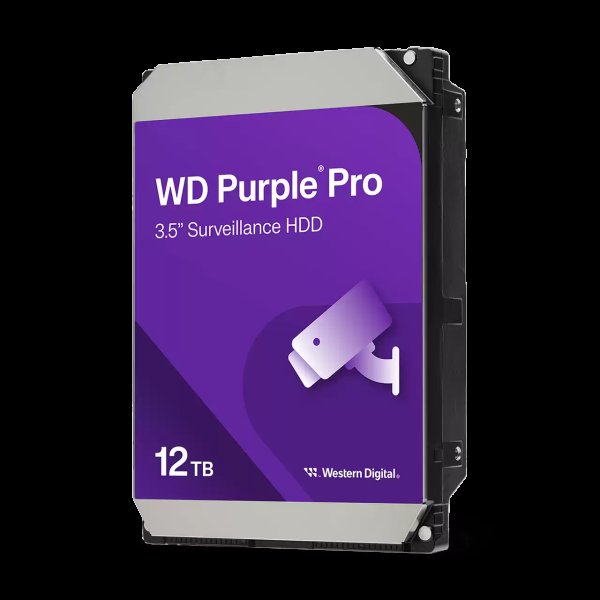 WD Purple Pro Smart Video Hard Drive – 12TB