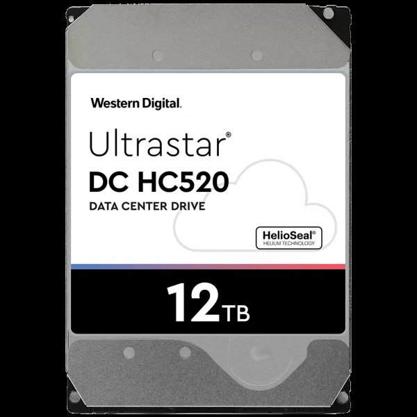 WD Ultrastar DC HC520 HDD 12TB 512MB