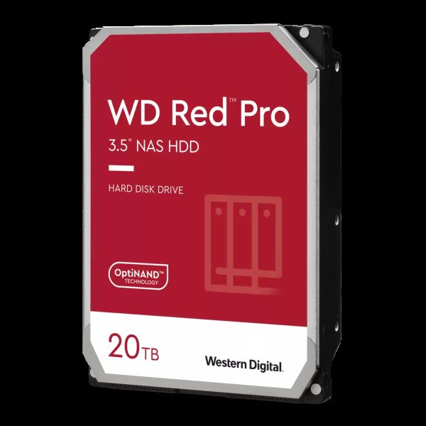 WD Red Pro NAS Hard Drive 20TB