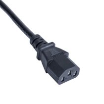 UK PC Power Cord C13 1.5m compatible with Synology NAS