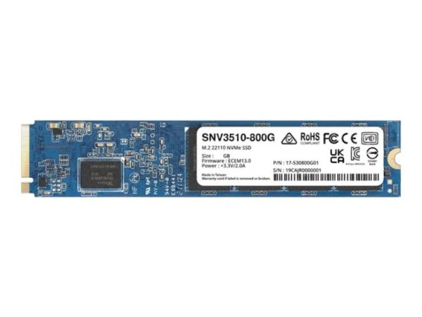 Synology M.2 NVMe SSD SNV3510-800G